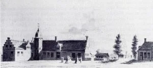 Huis_te_Ansen_door-Cornelis_Pronk_1732